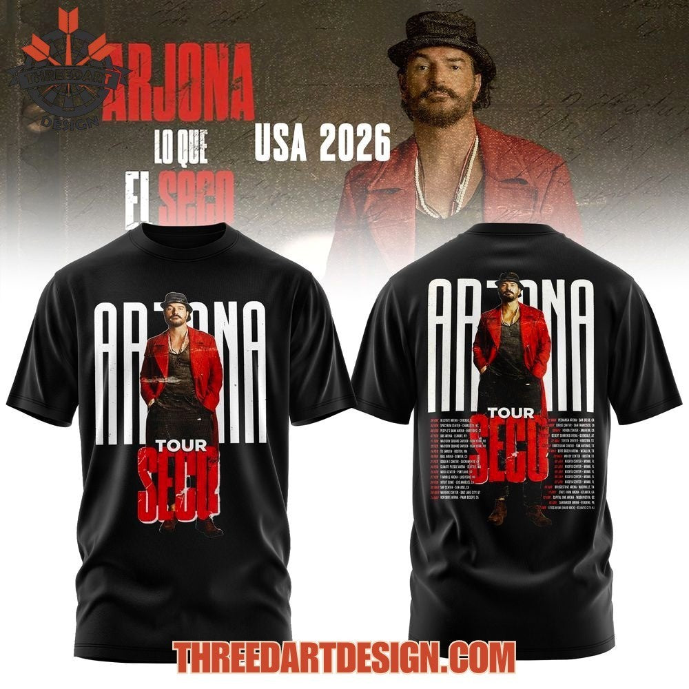 Arjona Lo Que El SECO No Dijo Tour 2026 Shirt