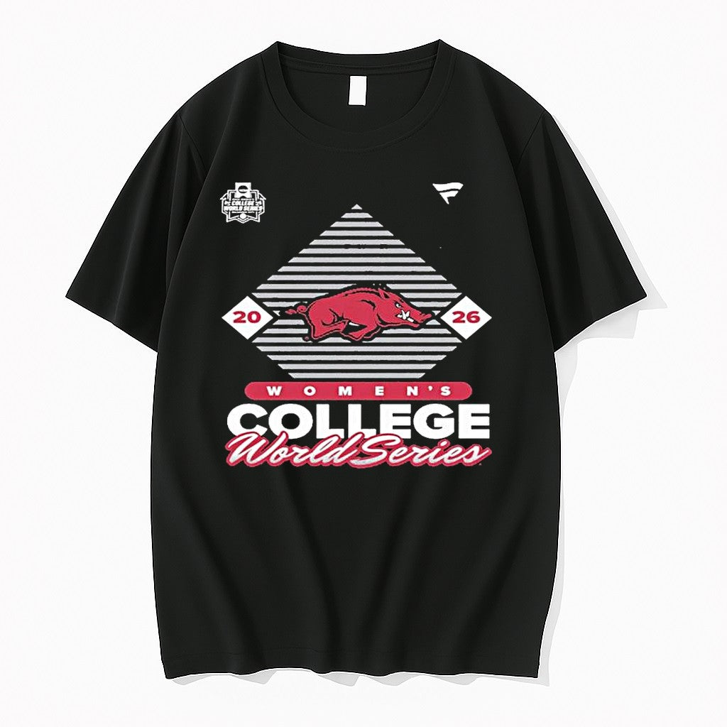 Official Arkansas Razorbacks 2026 Ncaa Softball Womens College World Series 1 T Shirts