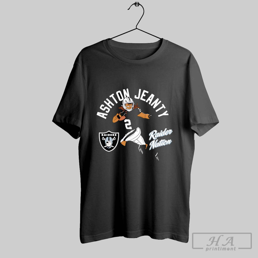 Official Ashton Jeanty Raider Nation Illustrative