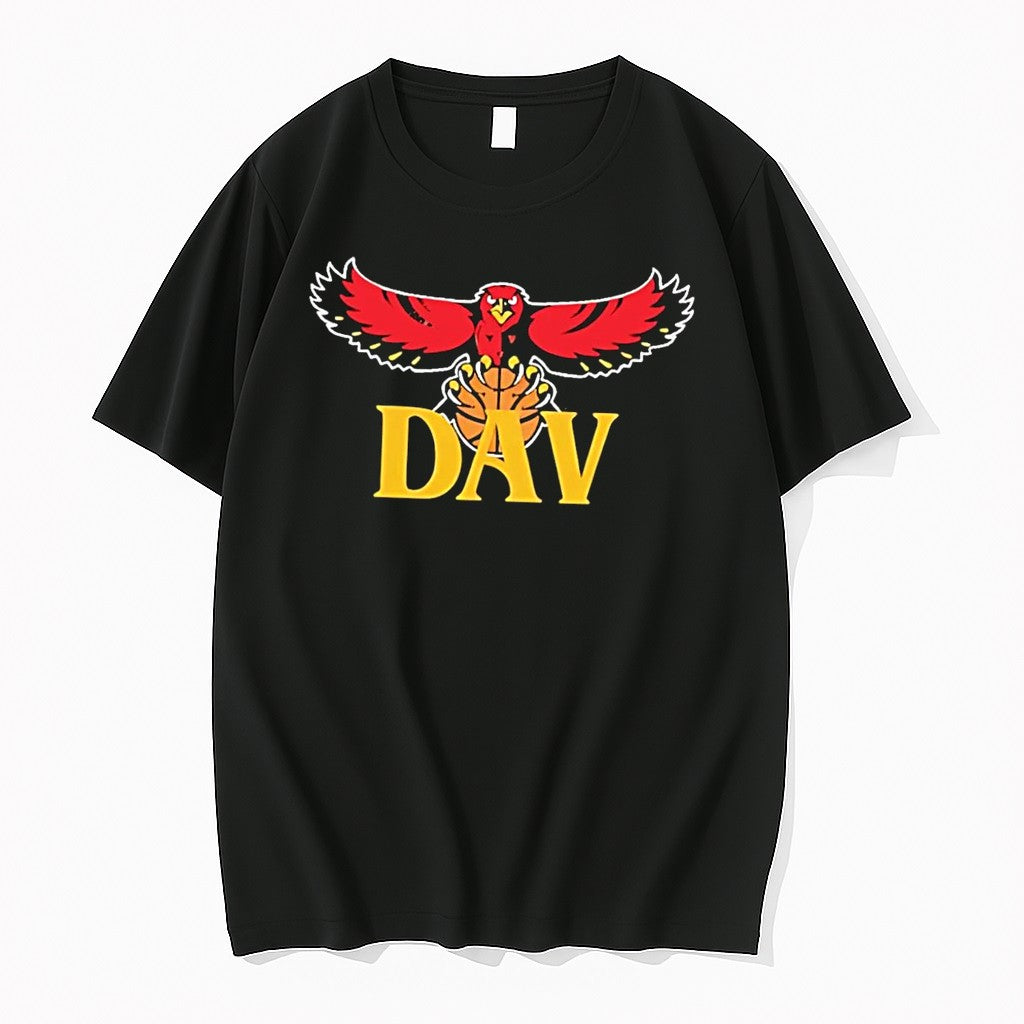 Official Atlanta Hawks Dav Black T Shirts Jpg