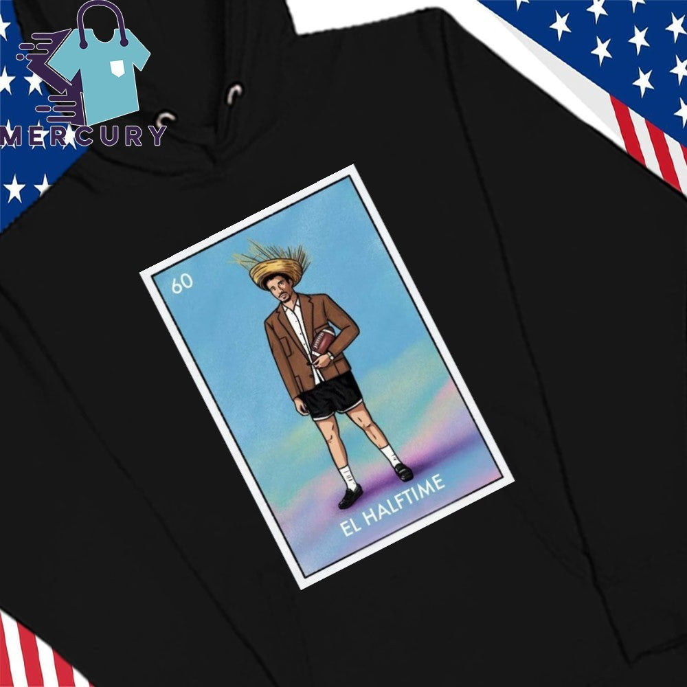 Bad Bunny El Halftime Benito Bowl Football Shirt