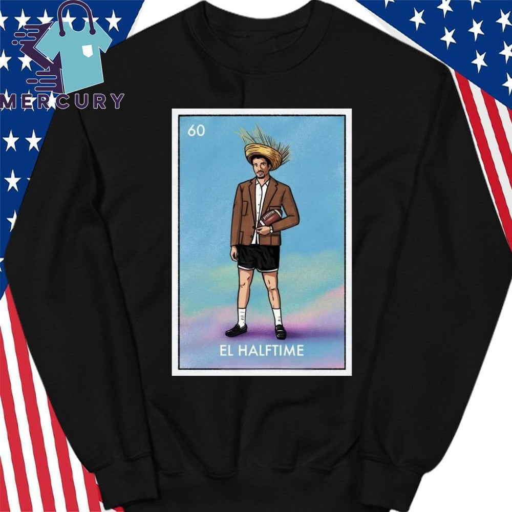 Bad Bunny El Halftime Benito Bowl Football Shirt