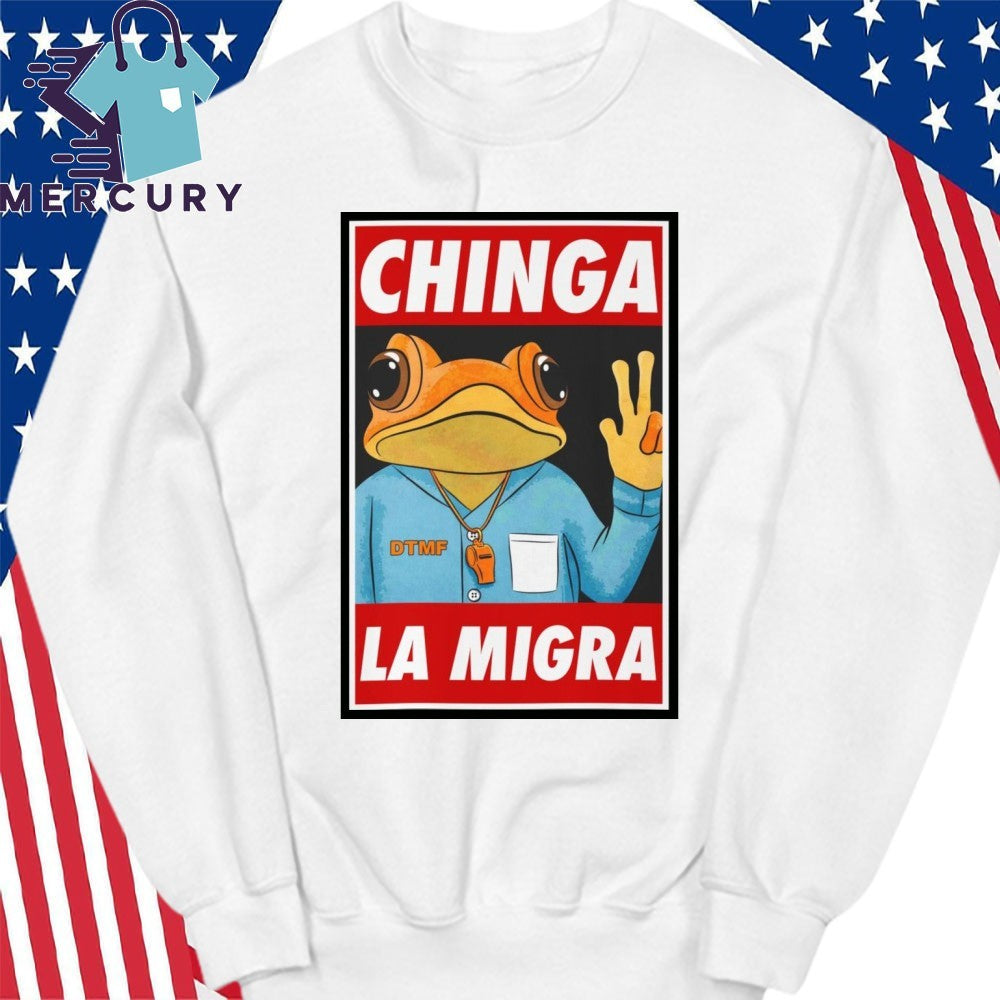 Bad Bunny Sapo Concho Chinga La Migra Anti ICE Poster Shirt