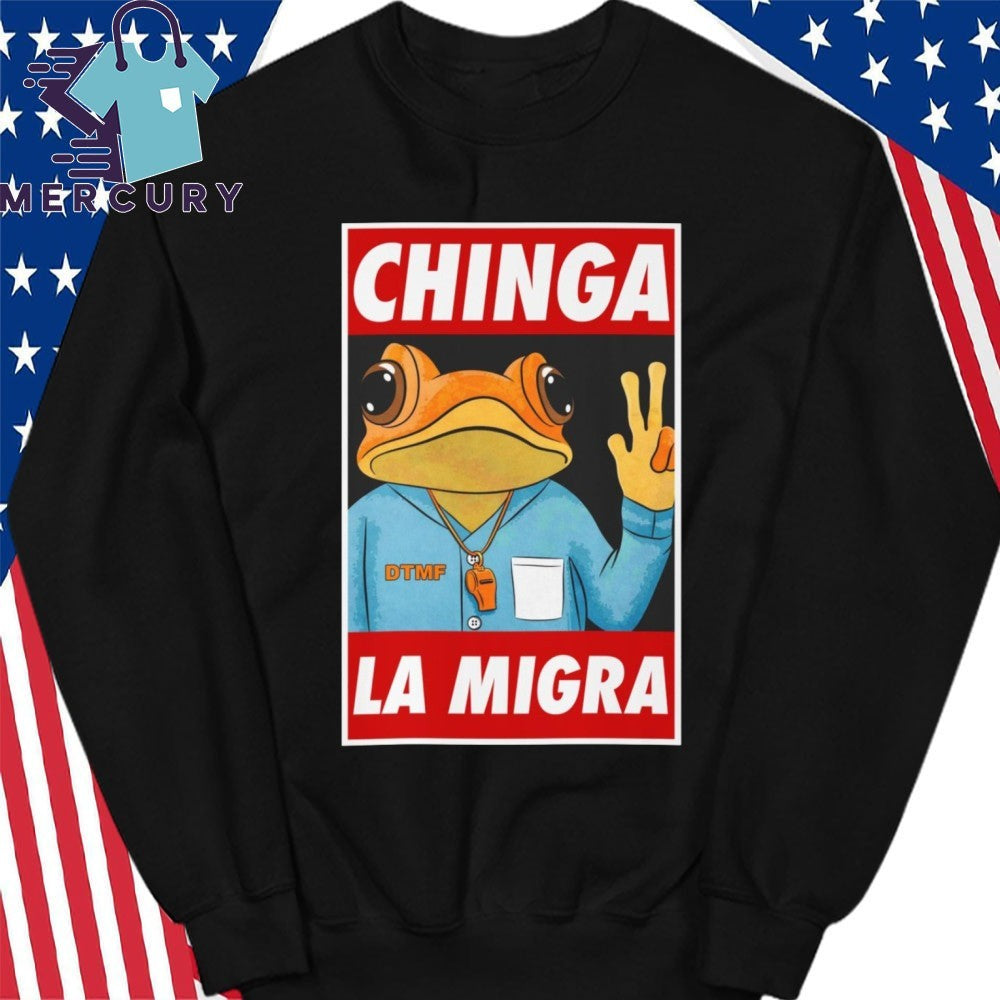 Bad Bunny Sapo Concho Chinga La Migra Shirt