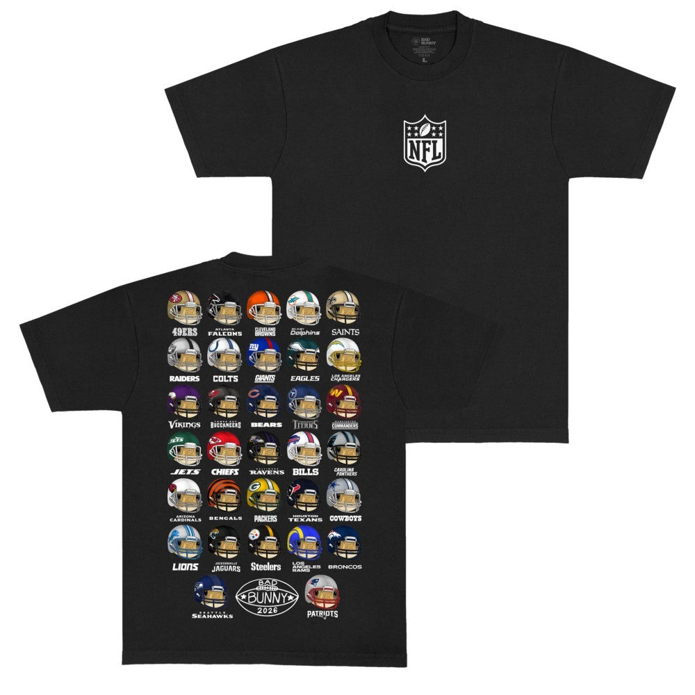 Bad Bunny x Super Tazón Helmet Shirt