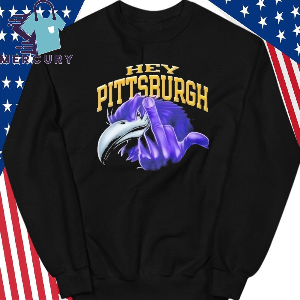 Baltimore Ravens Hey Pittsburgh Fuck You Shirt