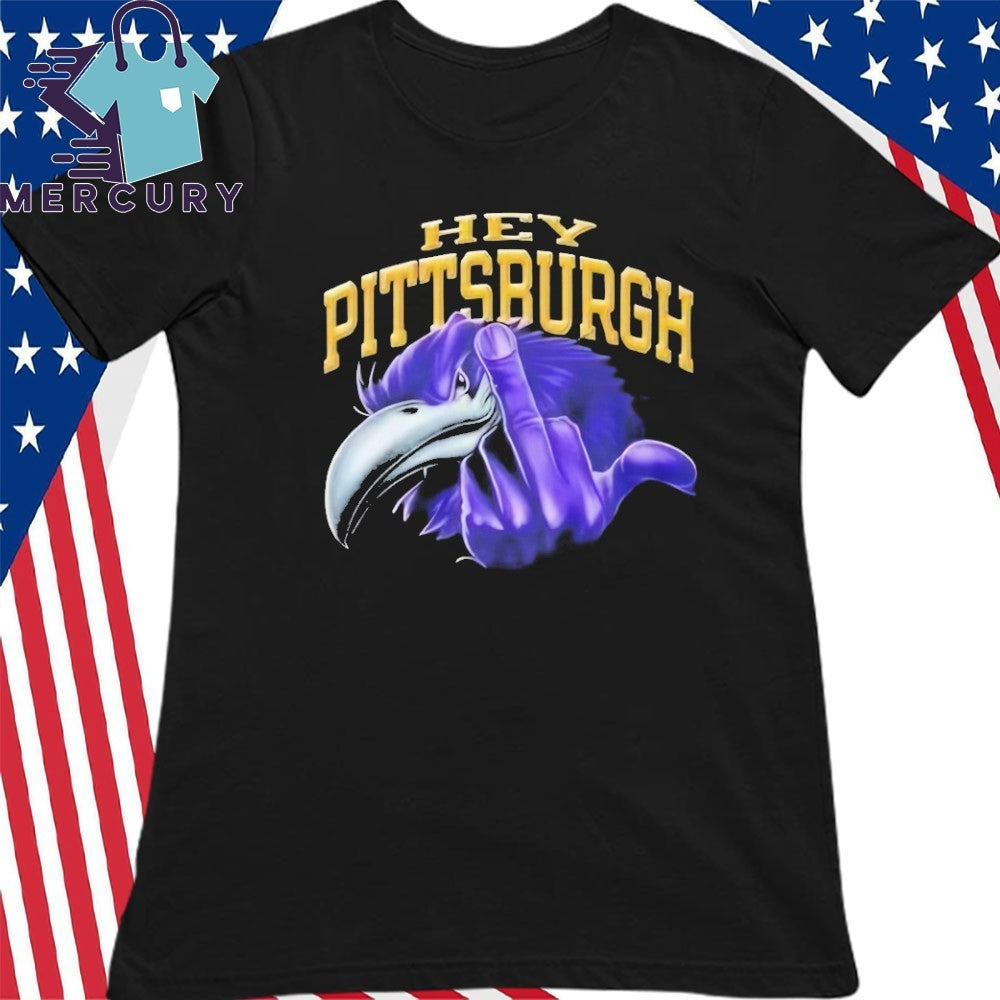 Baltimore Ravens Hey Pittsburgh Fuck You Shirt