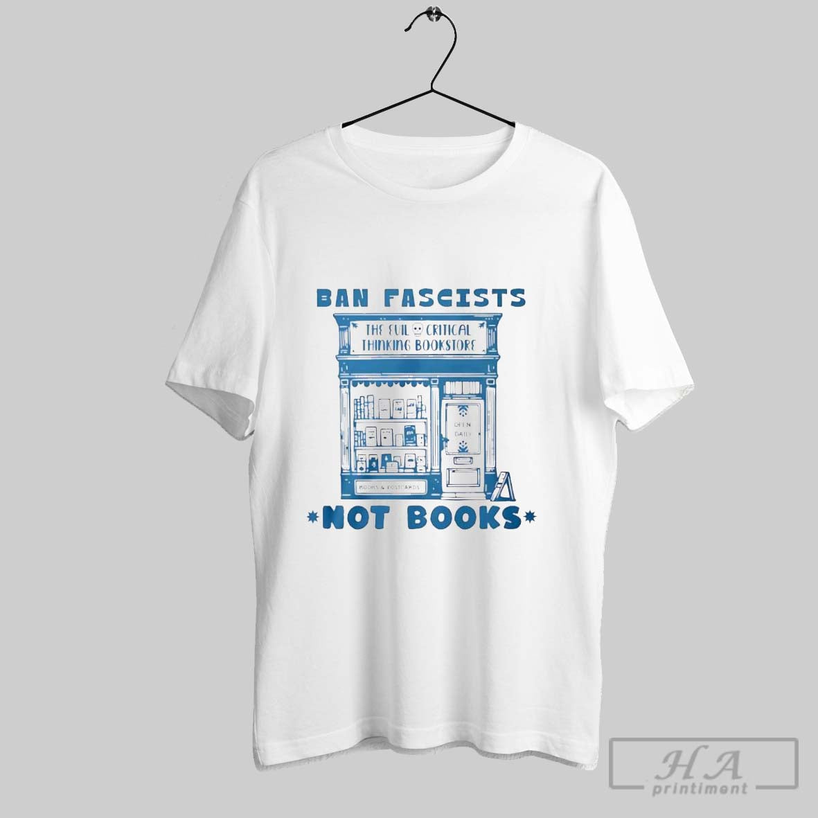 Official Ban Fascists Not Books The Evil Critical Thinking Bookstore