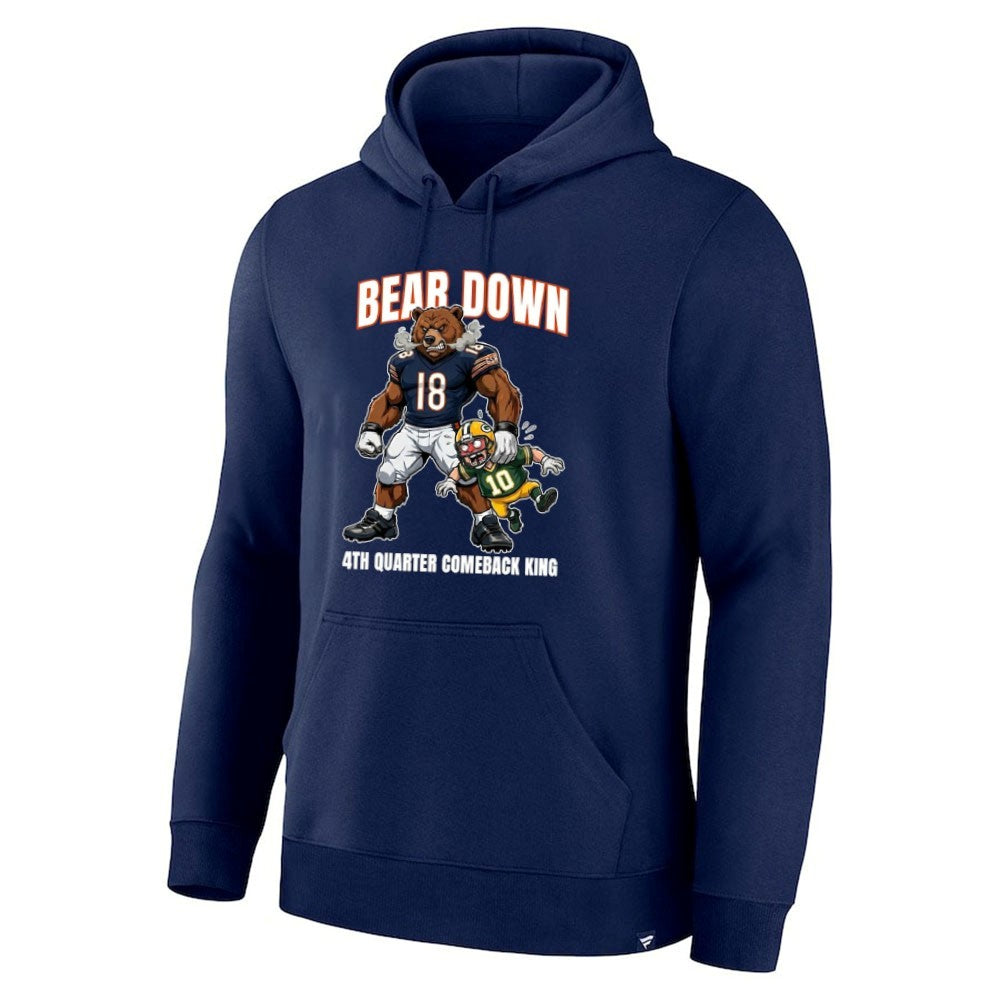Bear Down 4th Quarter Comeback King Chicago Beat Green Bay Shirt