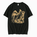 Official Bearded Warrior Holding Bird With Axe T Shirts Jpg