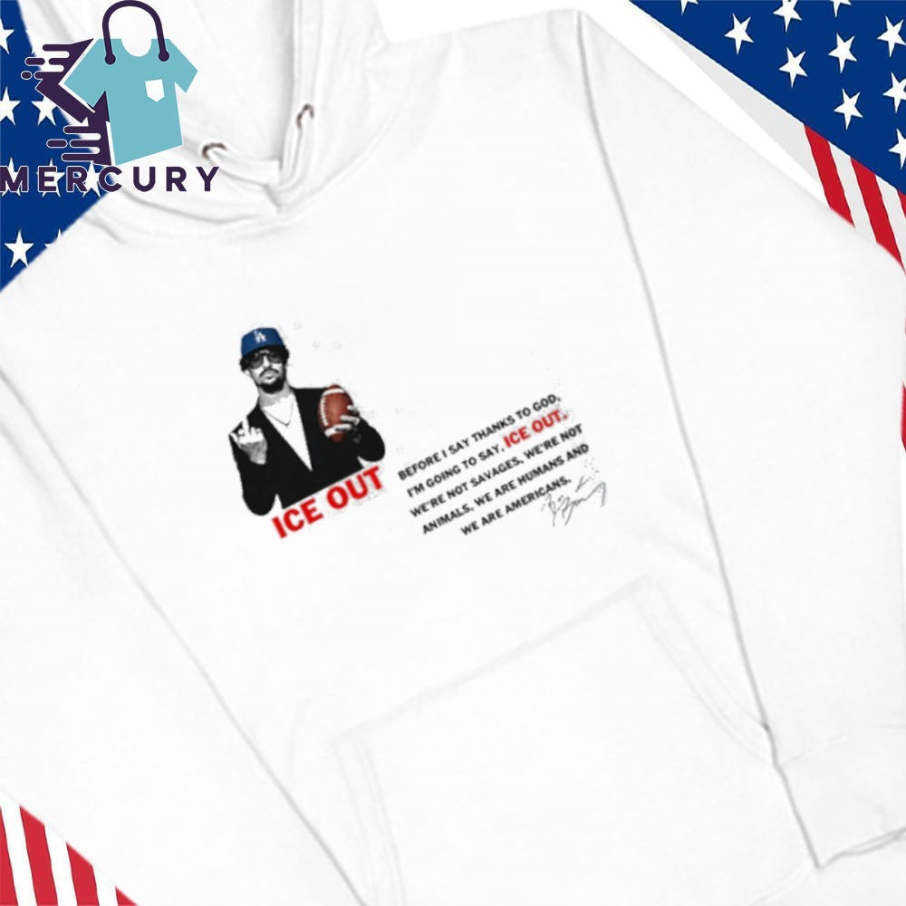 Benito Immigration Rights Graphic Shirt ICE Out