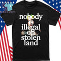 Billie Eilish Nobody Is Illegal On Stolen Land Anti ICE Shirt