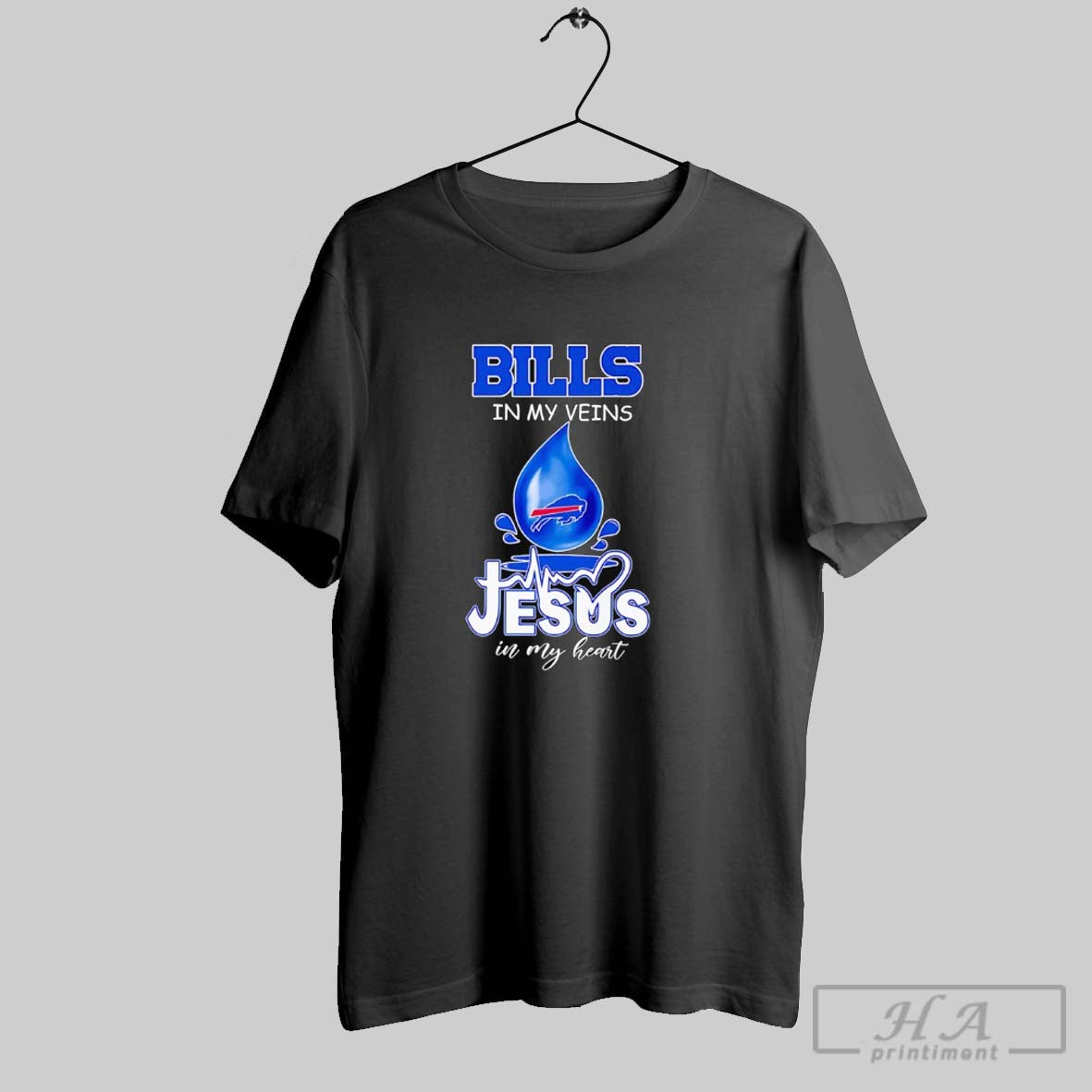 Official Bills In My Veins Jesus In My Heart Drop Blood