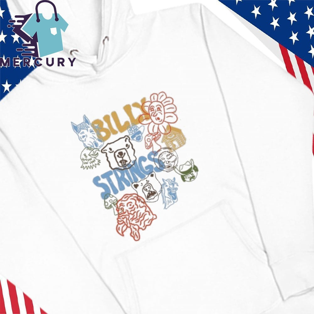 Billy Strings 2026 Winter Tour Characters Shirt
