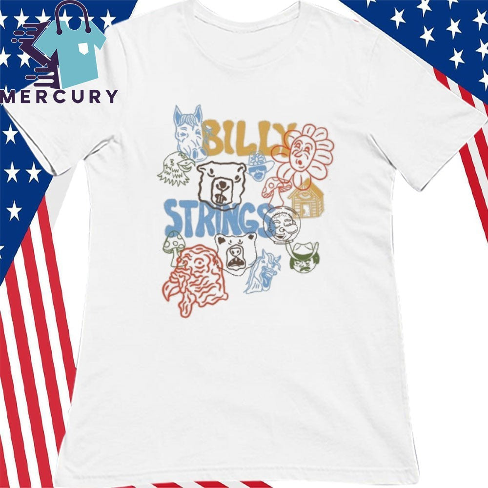 Billy Strings 2026 Winter Tour Characters Shirt