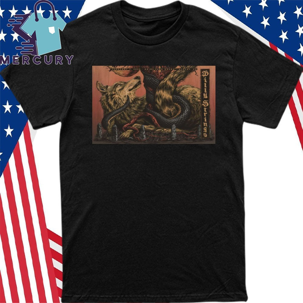 Billy Strings Akins Ford Arena In Athens GA Feb 7 2026 Poster Shirt