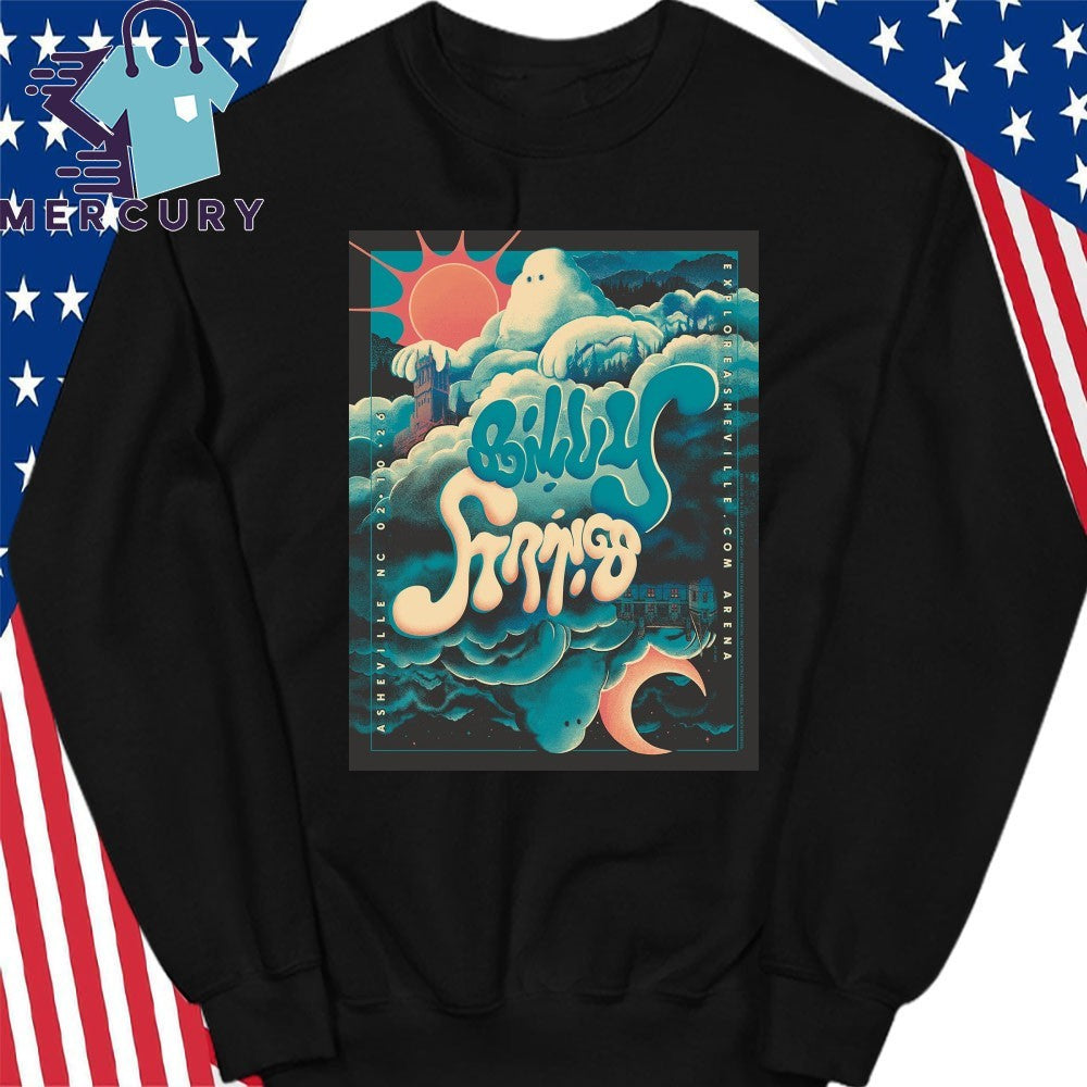 Billy Strings ExploreAsheville.com Arena In Asheville NC Feb 10 2026 Poster Shirt