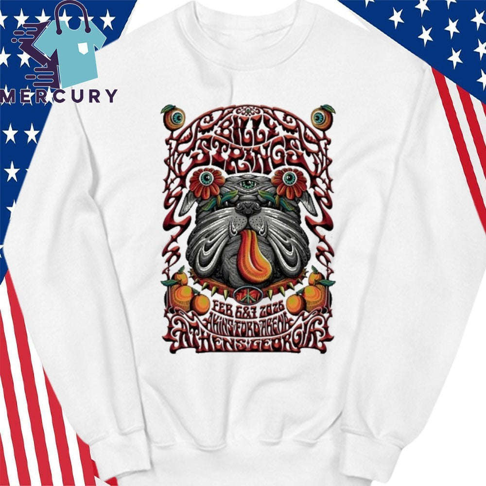 Billy Strings Feb 6-7 2026 Akins Ford Arena In Athens GA Shirt
