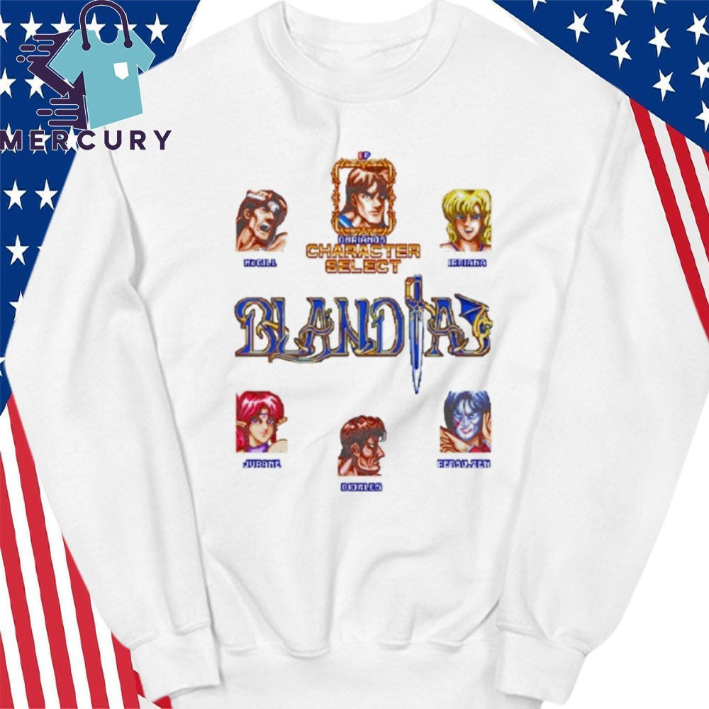 Blandia Character Select Shirt