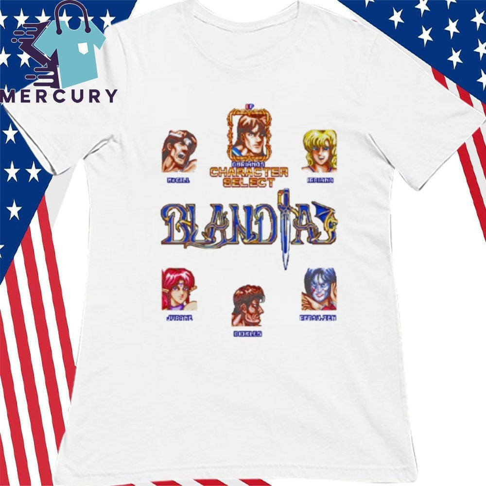 Blandia Character Select Shirt