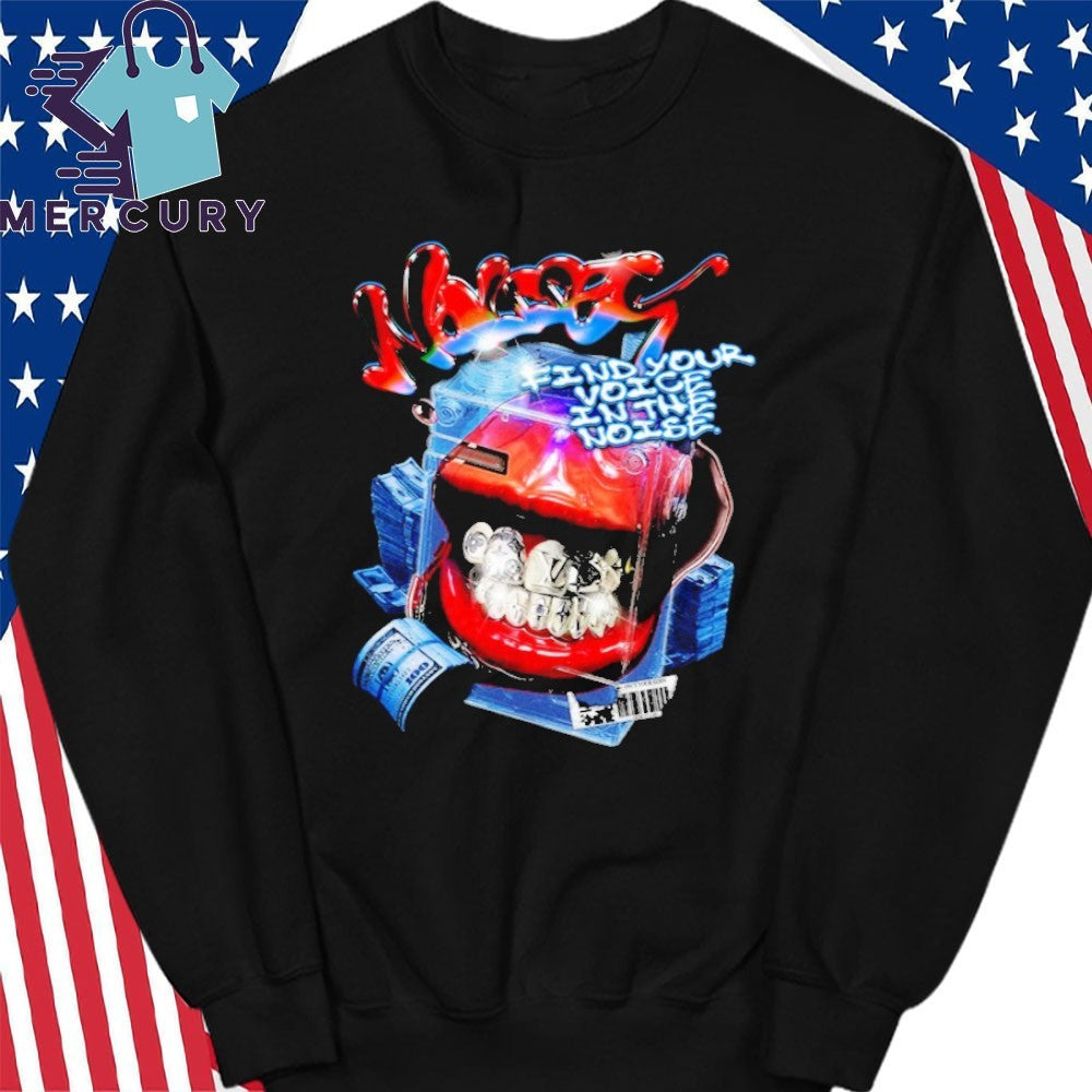 Blue-Red Tone Toothbrush Holder Art Print Shirt