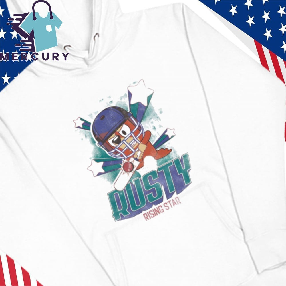 Bluey Adults Rusty Rising Star Shirt