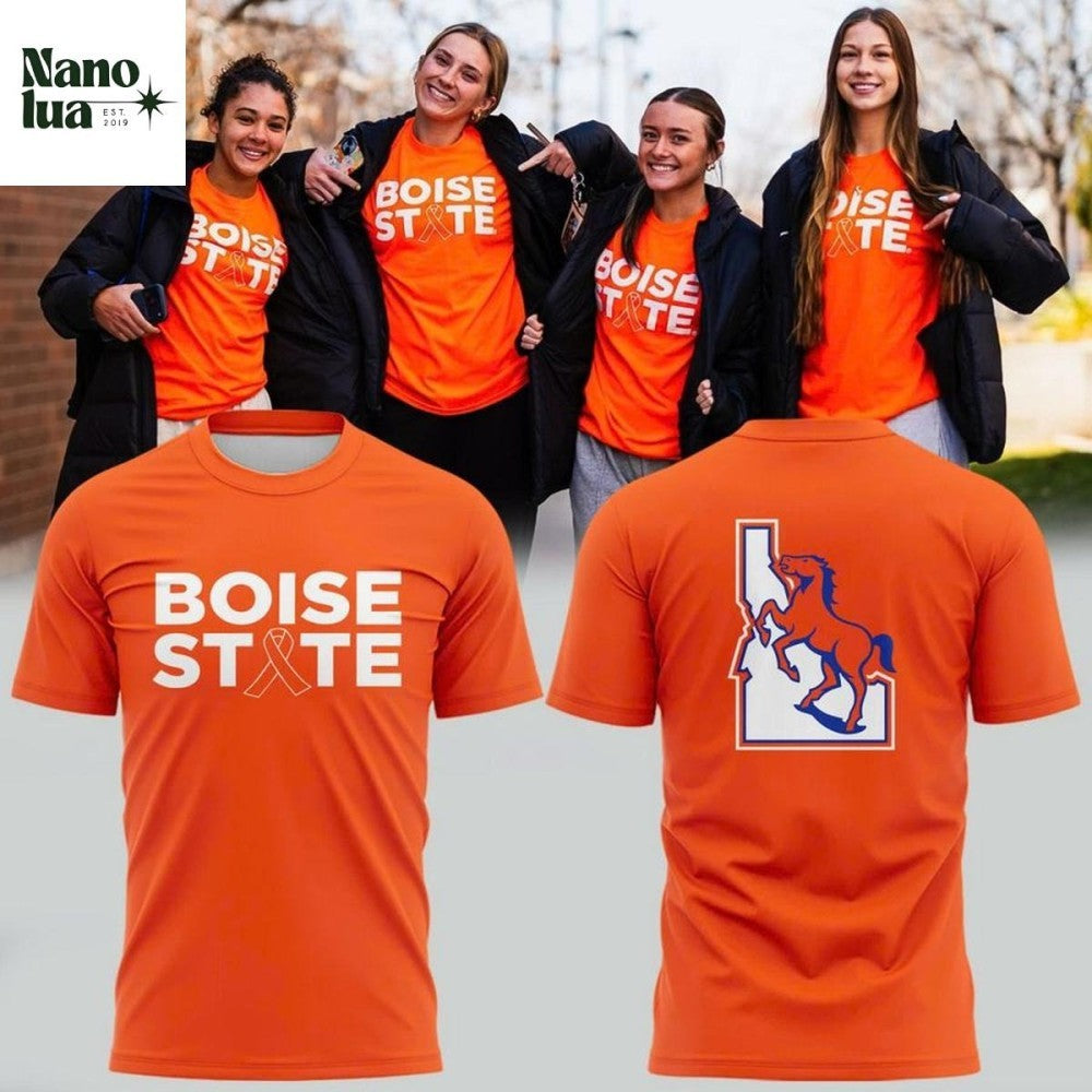 Boise State Broncos 2026 Kidney Cancer Awareness Shirt