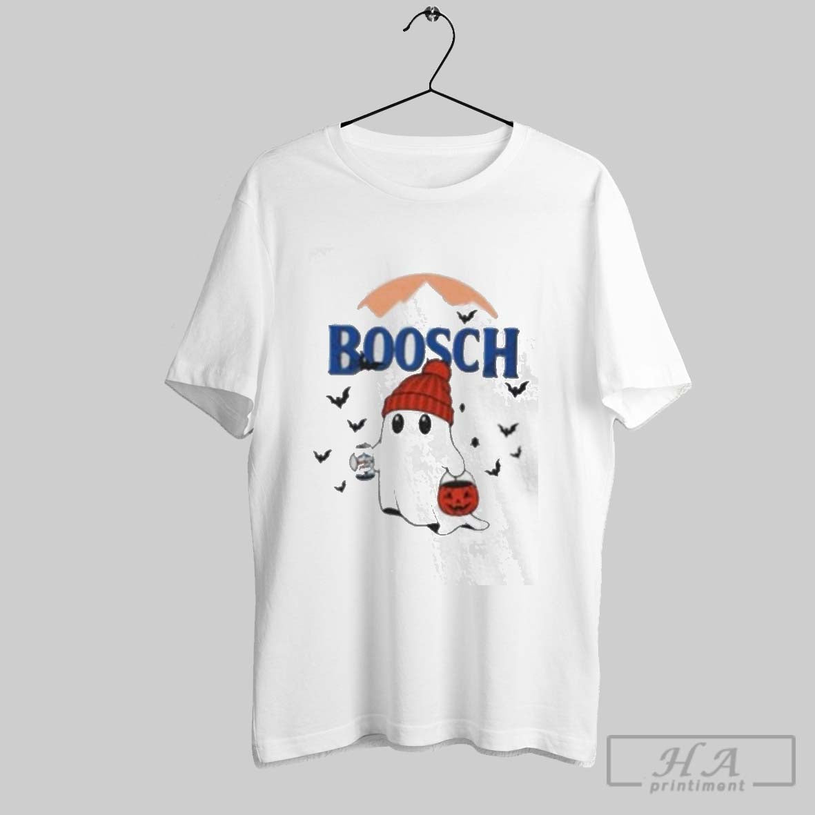 Official Boosch Light Boo Ghost Halloween 2025 T