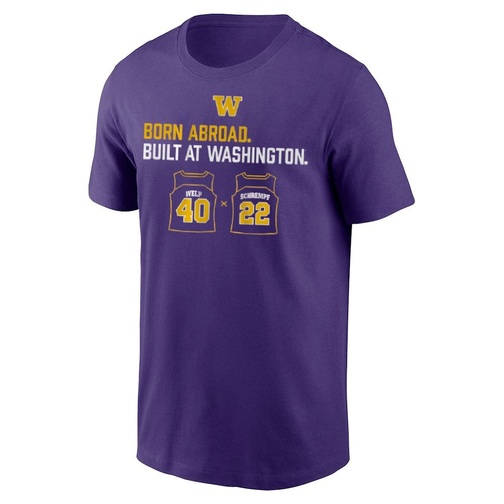 Born Abroad Built At Washington Shirt