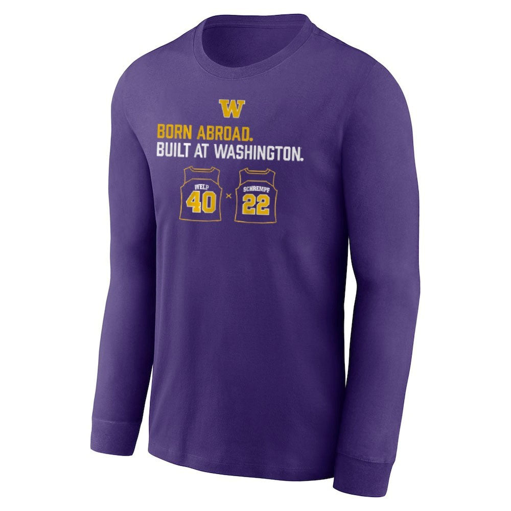 Born Abroad Built At Washington Shirt