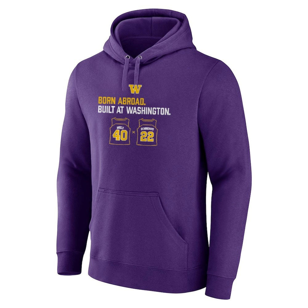 Born Abroad Built At Washington Shirt