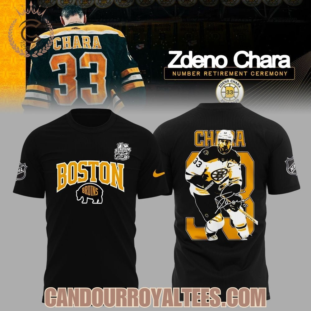 Boston Bruins Hockey Hall of Fame Zdeno Chara Shirt