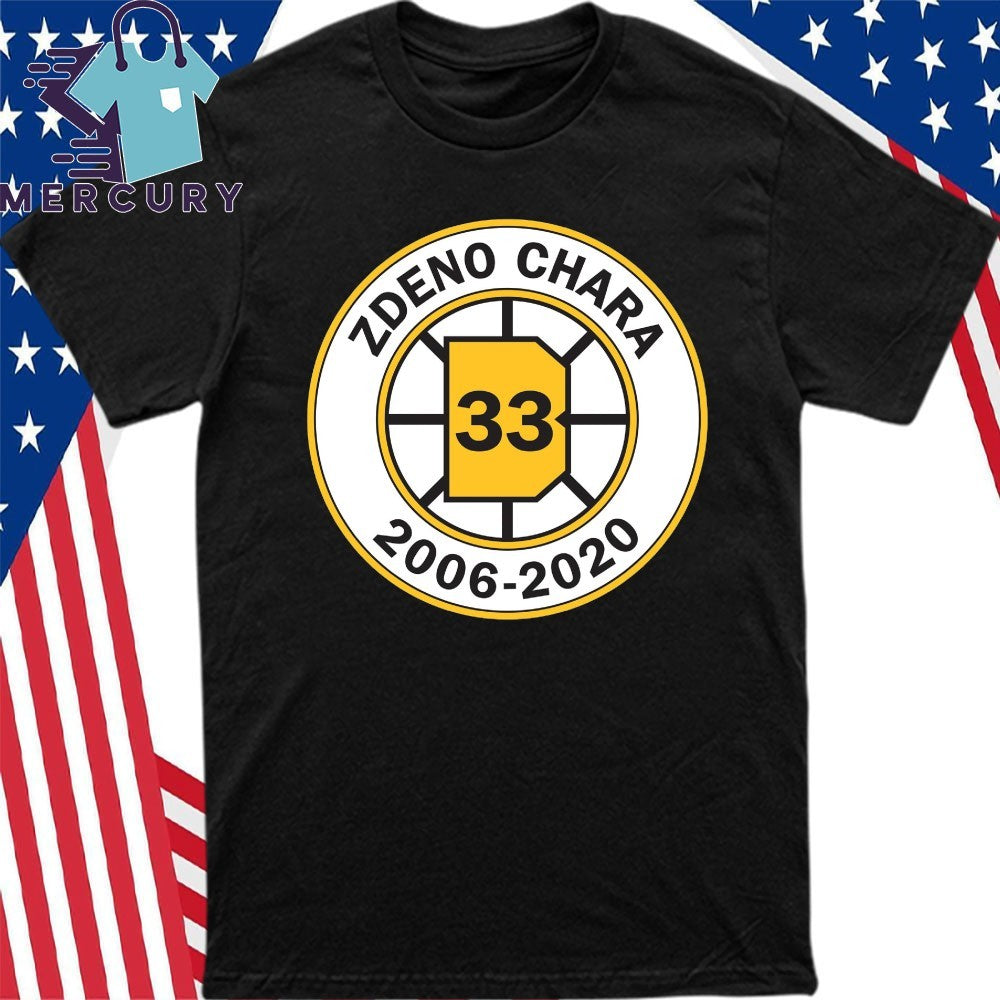 Boston Bruins With Zdeno Chára 2006-2020 Logo Shirt