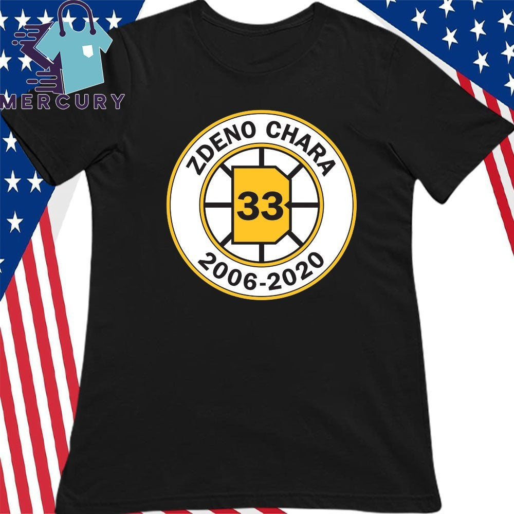 Boston Bruins With Zdeno Chára 2006-2020 Logo Shirt