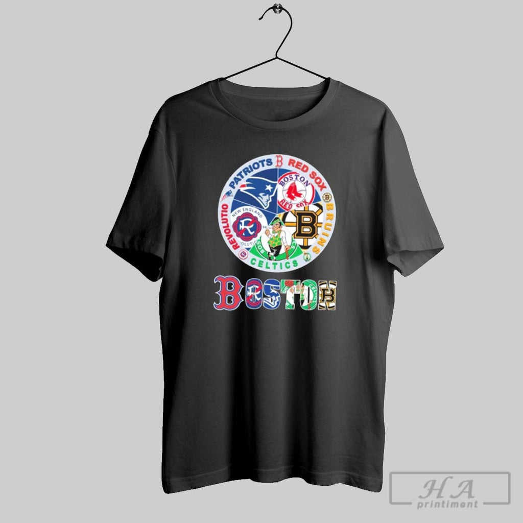 Official Boston Patriots Red Sox Bruins Celtics Revolution