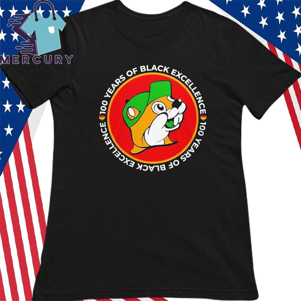 Buc-ee’s Black Month 100 Years Of Black Excellence Shirt