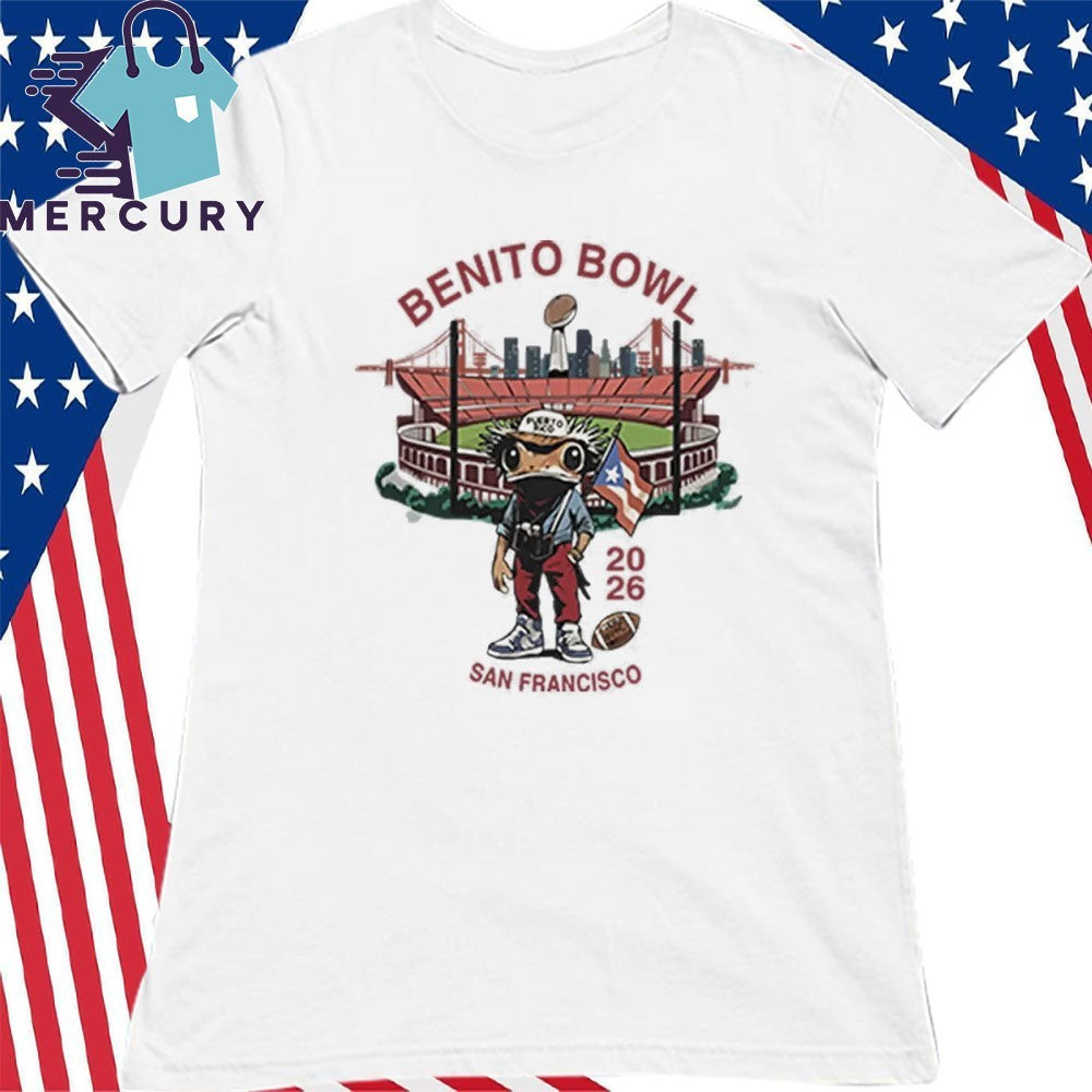 Bunny Football Benito Bowl 2026 San Francisco Shirt