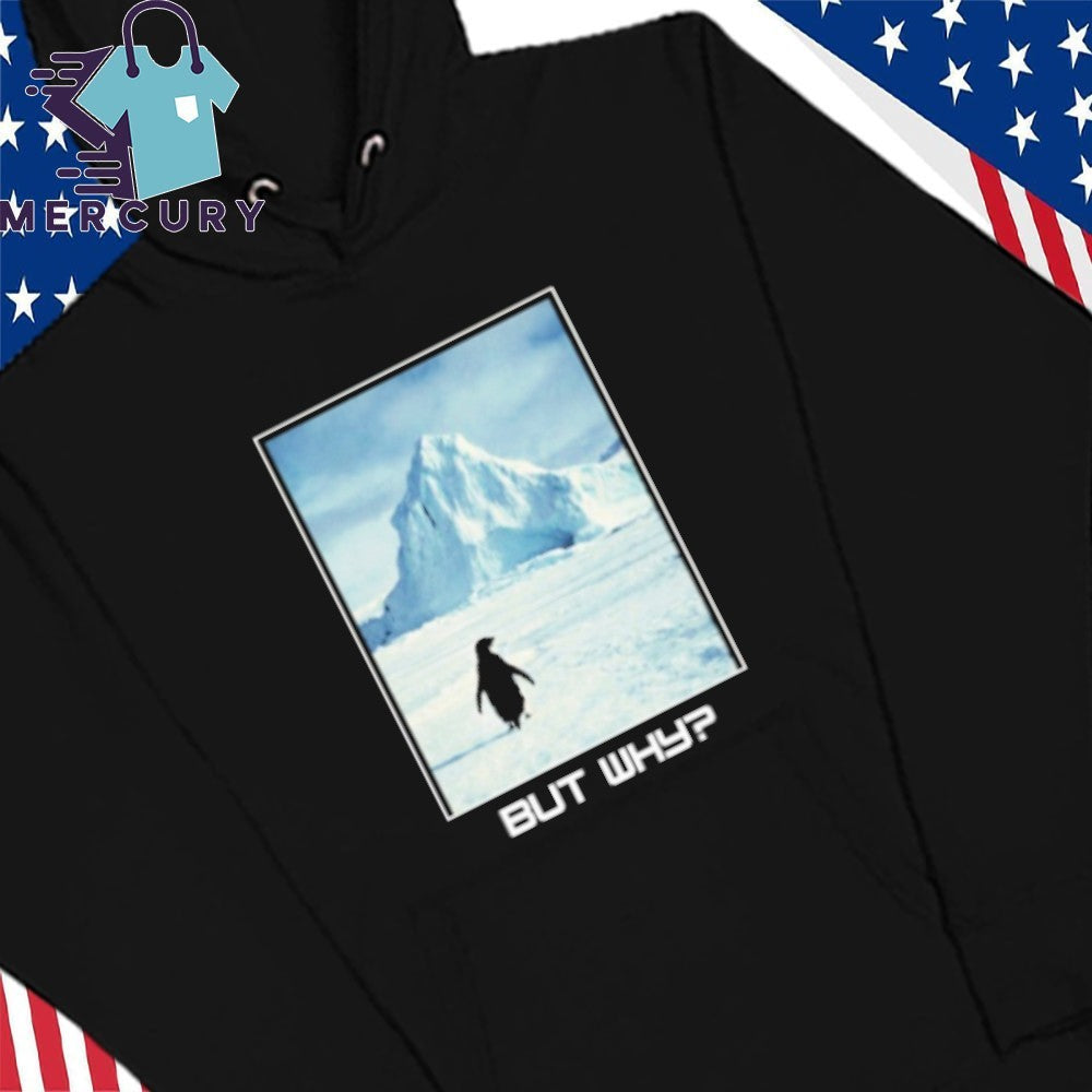 But Why Penguin Meme Shirt