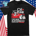 CM Punk Chicago Blackhawks Elimination Chamber 2026 Shirt