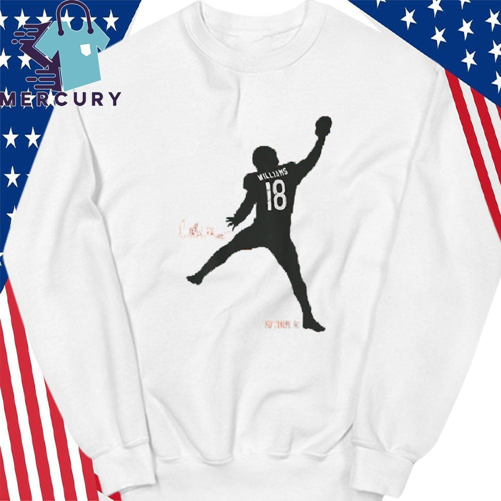 Caleb Williams Iceman Silhouette Shirt