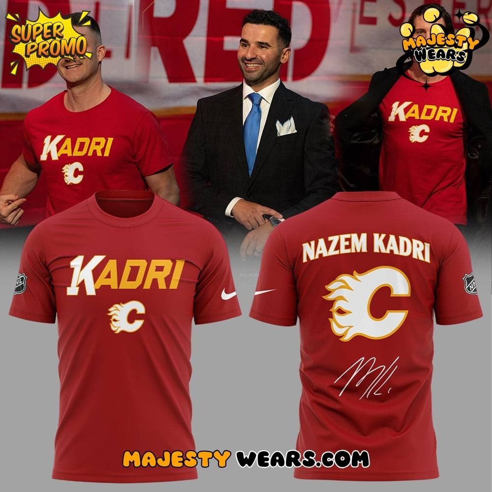 Calgary Flames Naz 1000th NHL game 2025 Special Shirt