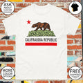 Califraudia Republic Funny California Parody shirt