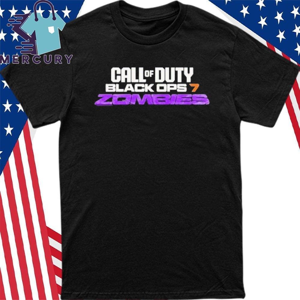 Call Of Duty Black Ops 7 Zombies Grey Shirt