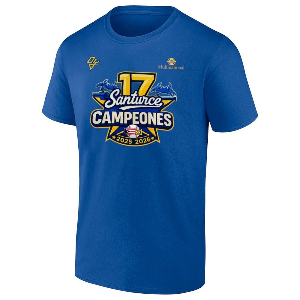 Cangrejeros de Santurce 2026 Campeones Shirt