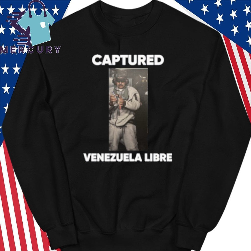 Captured Nicolas Maduro Venezuela Libre Shirt