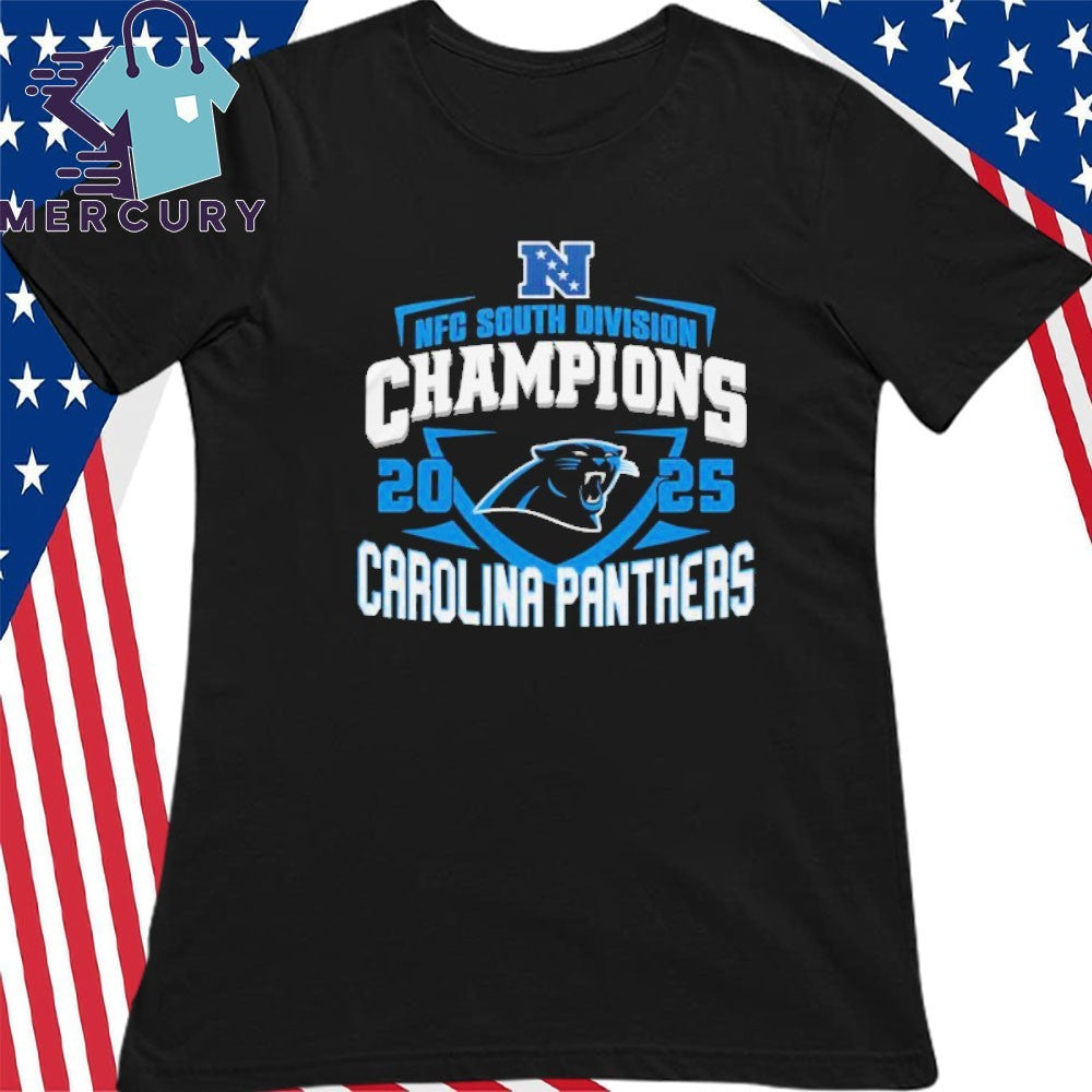 Carolina Panthers 2025-26 NFC Division South Champions Shirt