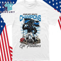 Carolina Panthers 2025 AFC South Champions Mascot Go Panthers