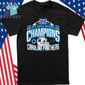 Carolina Panthers 2025 NFC Division South Champions Helmet Shirt