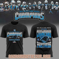 Carolina Panthers NFC Wild Card South Champions 2025-2026 Two Sided Shirt