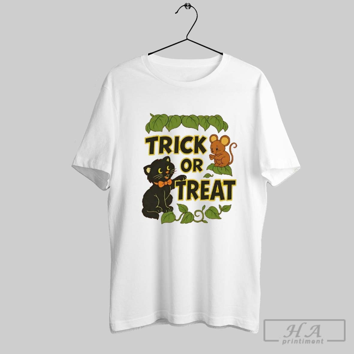 Official Cat And Mouse Trick Or Treat Halloween